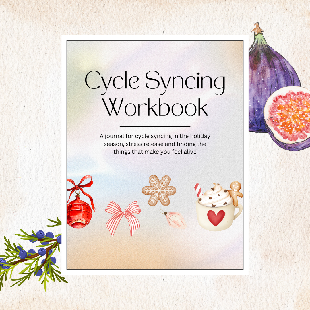 Cycle Syncing Workbook - Holiday + New Year's Edition