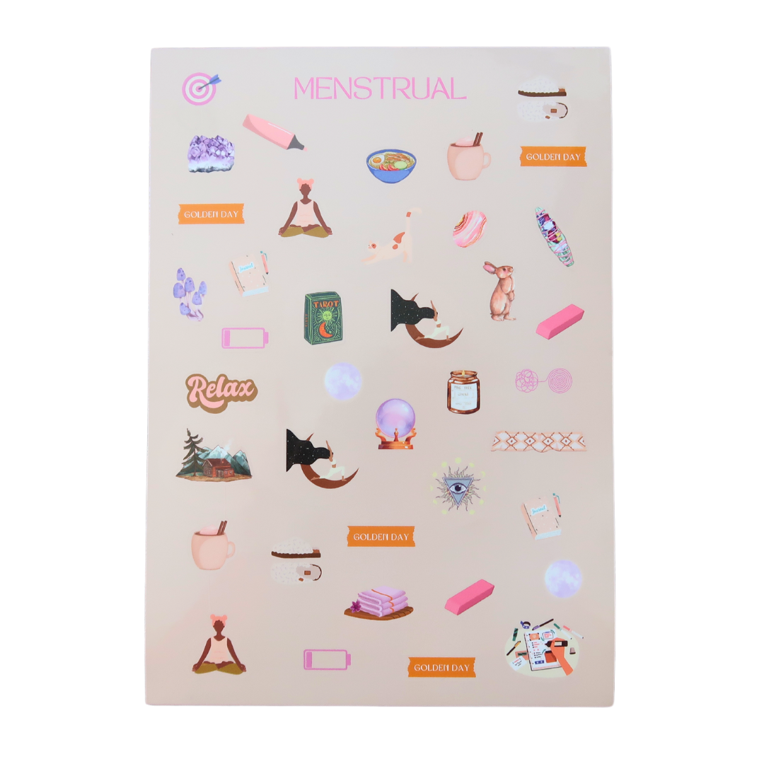 Happy Period Sticker Sheets (set of 4)