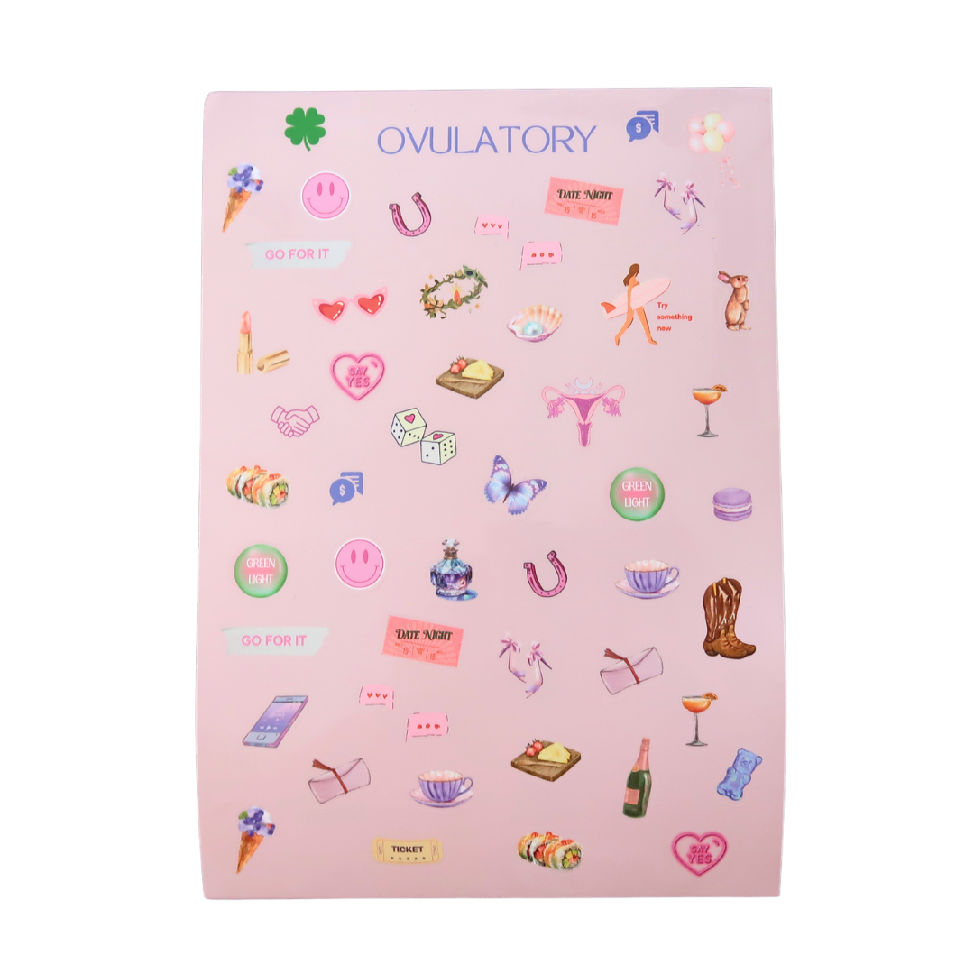 Happy Period Sticker Sheets (set of 4)