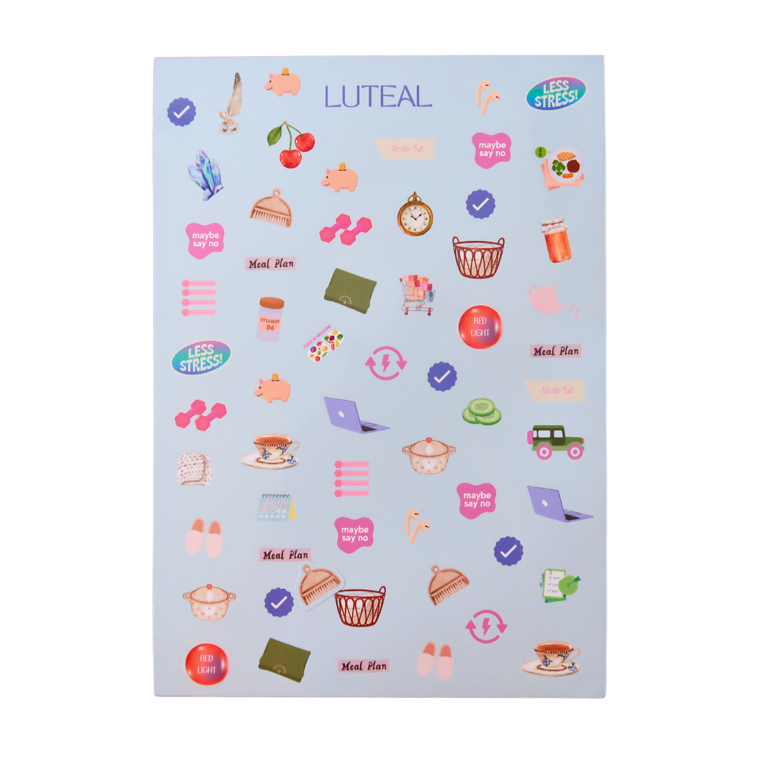 Happy Period Sticker Sheets (set of 4)